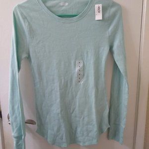 Old Navy waffle knit pajama top NWT size small